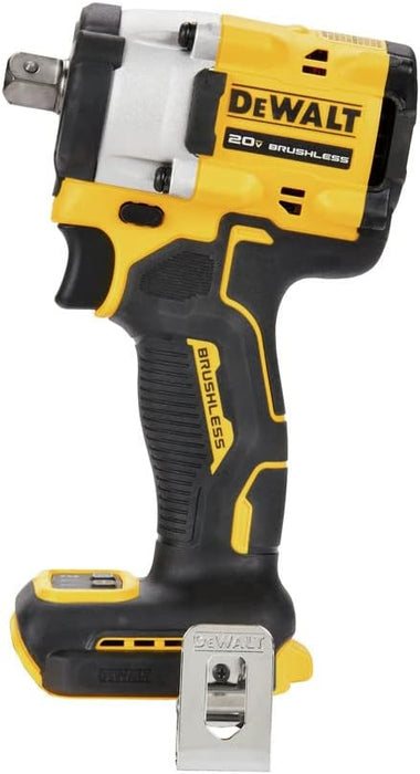 DEWALT ATOMIC 20V MAX* 1/2 in. Cordless Impact Wrench with Detent Pin Anvil (Tool Only)