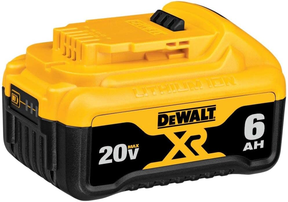 DEWALT 20V Max Battery, Premium 6.0Ah