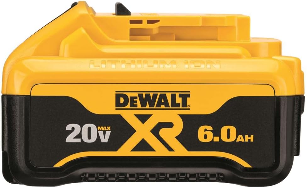 DEWALT 20V Max Battery, Premium 6.0Ah