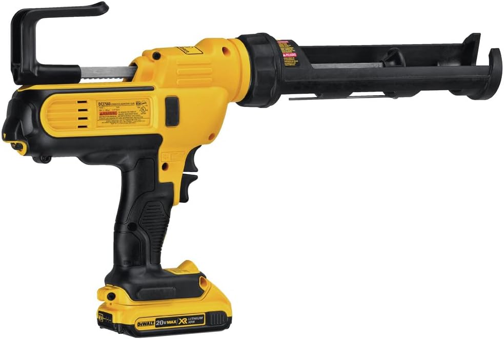 DEWALT 20V Max Cordless Caulking Gun, 10Oz/300Ml