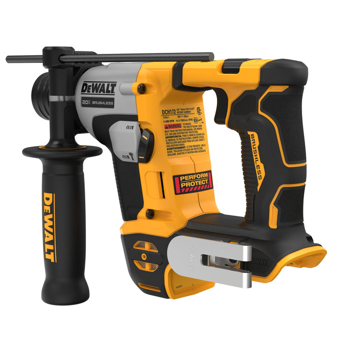 DEWALT 20V MAX* ATOMIC Cordless Brushless 5/8 in SDS+ Rotary Hammer Drill - Tool Only
