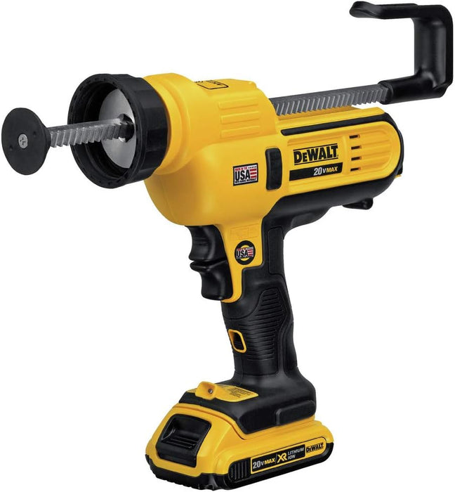 DEWALT 20V Max Cordless Caulking Gun, 10Oz/300Ml