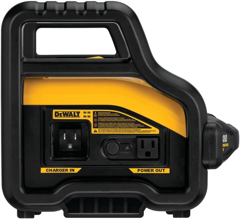 DEWALT 1800 Watt Portable Power Station and 20V/60V MAX Lithium-Ion Battery Charger