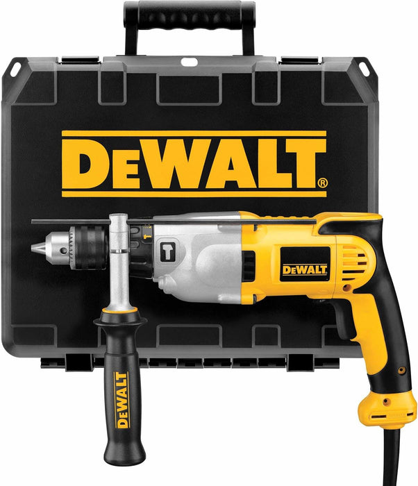 DEWALT Hammer Drill Kit, 1/2-Inch, 10-Amp, Pistol Grip ()