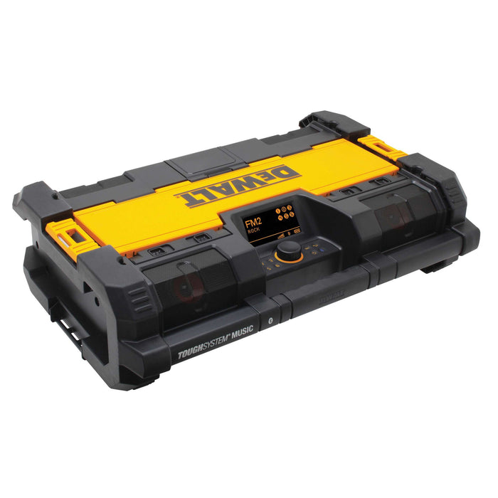 DEWALT Toughsystem Radio and Battery Charger, Bluetooth Music Player