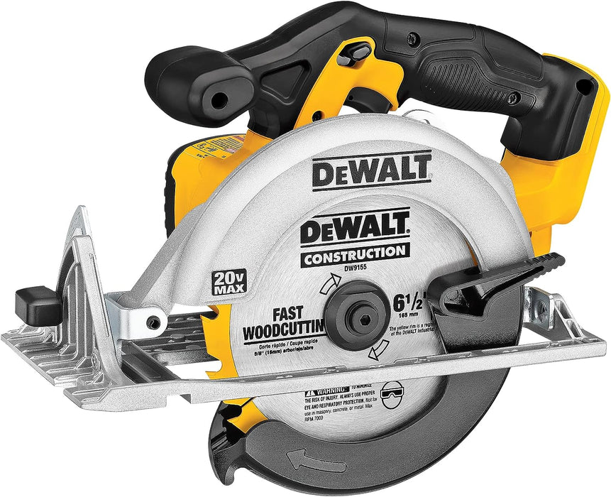 DEWALT 6-1/2-Inch 20V MAX** Circular Saw, Tool Only