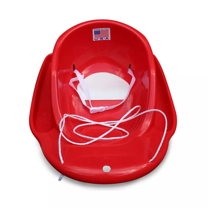 Paricon 625 Flyer Toddler Boggan, Flexible, 18 Months to 4-Years, Plastic, Red
