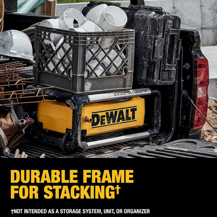 DeWALT DWPW2100 Electric Cold Water Pressure Washer, 13 A, Axial Cam Pump, 2100 psi Operating, 1.2 gpm