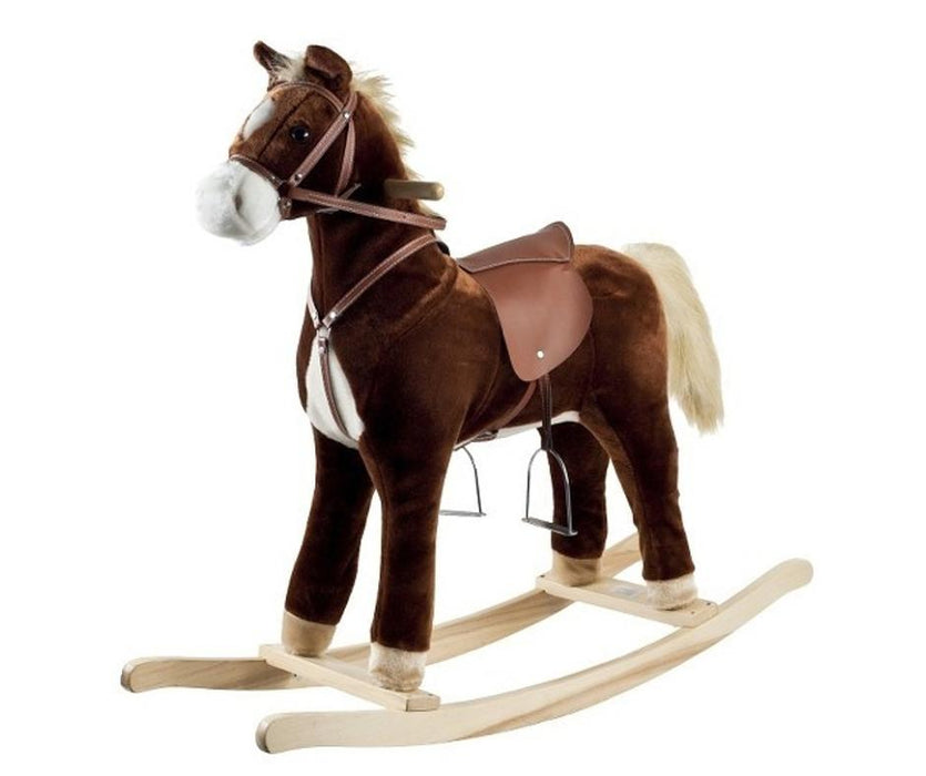Hometown Holidays 28305 Christmas Rocking Horse with Sound, 42 x 17 x 41 in, Polyester
