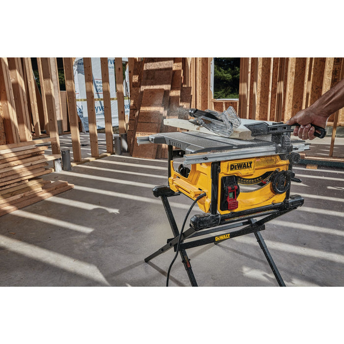 DEWALT 15 Amp Corded 8-1/4 in. Compact Portable Jobsite Tablesaw (Stand Not Included)