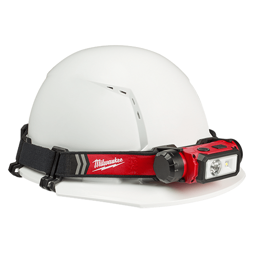 Milwaukee 600 Lumens LED REDLITHIUM Hard Hat Headlamp