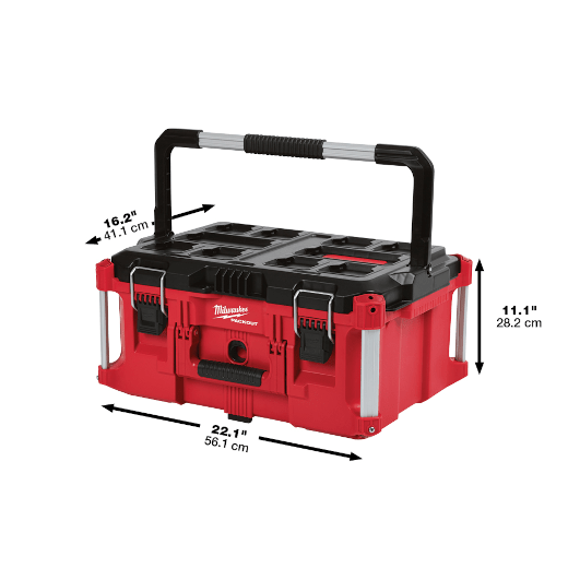 Milwaukee PACKOUT 22 in. Large Portable Tool Box Fits Modular Storage System