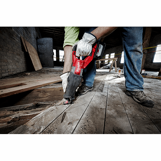 Milwaukee M18 FUEL 18V Lithium-Ion Brushless Cordless Super SAWZALL Orbital Reciprocating Saw (Tool-Only)