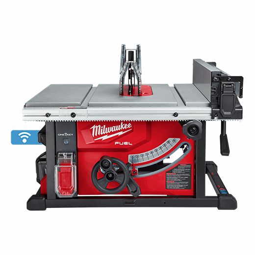 Milwaukee M18 FUEL ONE-KEY 18- volt Lithium-Ion Brushless Cordless 8-1/4 in. Table Saw Kit W/(1) 12.0Ah Battery & Rapid Charger