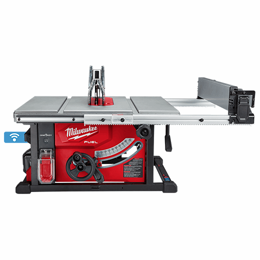 Milwaukee M18 FUEL ONE-KEY 18- volt Lithium-Ion Brushless Cordless 8-1/4 in. Table Saw Kit W/(1) 12.0Ah Battery & Rapid Charger