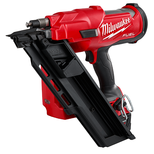 Milwaukee M18 FUEL 3-1/2 in. 18-Volt 30-Degree Lithium-Ion Brushless Cordless Framing Nailer Kit with 5.0 Ah Battery Charger, Bag