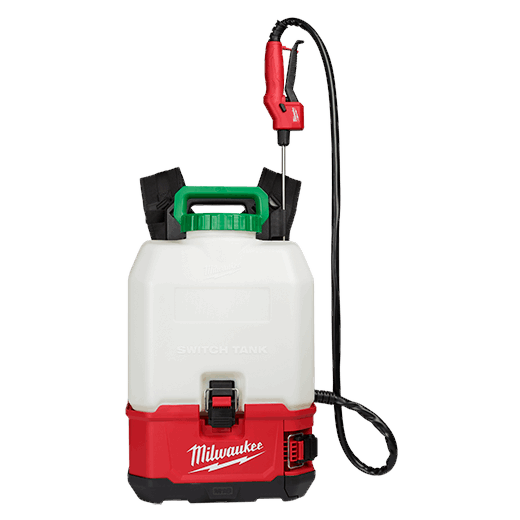 Milwaukee M18 18-Volt 4 Gal. Lithium-Ion Cordless Switch Tank Backpack Pesticide Sprayer Kit with 3.0 Ah Battery and Charger