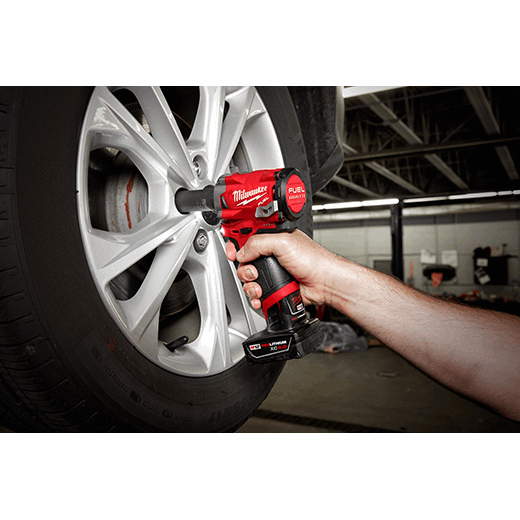 Milwaukee M12 FUEL 12V Lithium-Ion Brushless Cordless Stubby 1/2 in. Impact Wrench (Tool-Only)