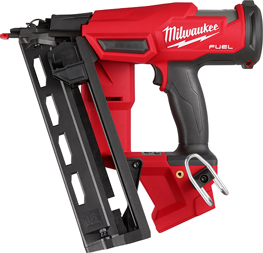 Milwaukee M18 FUEL 18-Volt Lithium-Ion Brushless Cordless Gen II 16-Gauge Angled Finish Nailer (Tool-Only)