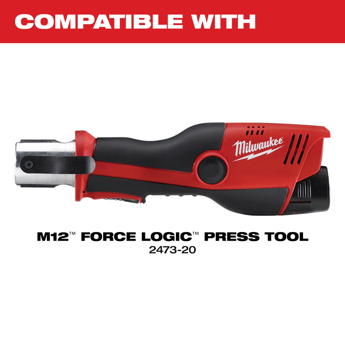 Milwaukee 1/4" - 7/8" Streamline® ACR Press Jaw Kit for M12™ FORCE LOGIC™ Press Tool