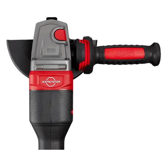 Milwaukee M18 FUEL 18V Lithium-Ion Brushless Cordless 4-1/2 in./6 in. Braking Grinder with Paddle Switch (Tool-Only)
