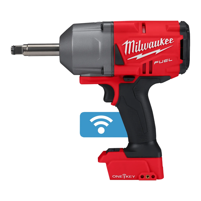 Milwaukee M18 ONE-KEY FUEL 18V Lithium-Ion Brushless Cordless 1/2 in. Impact Wrench with Extended Anvil (Tool-Only)
