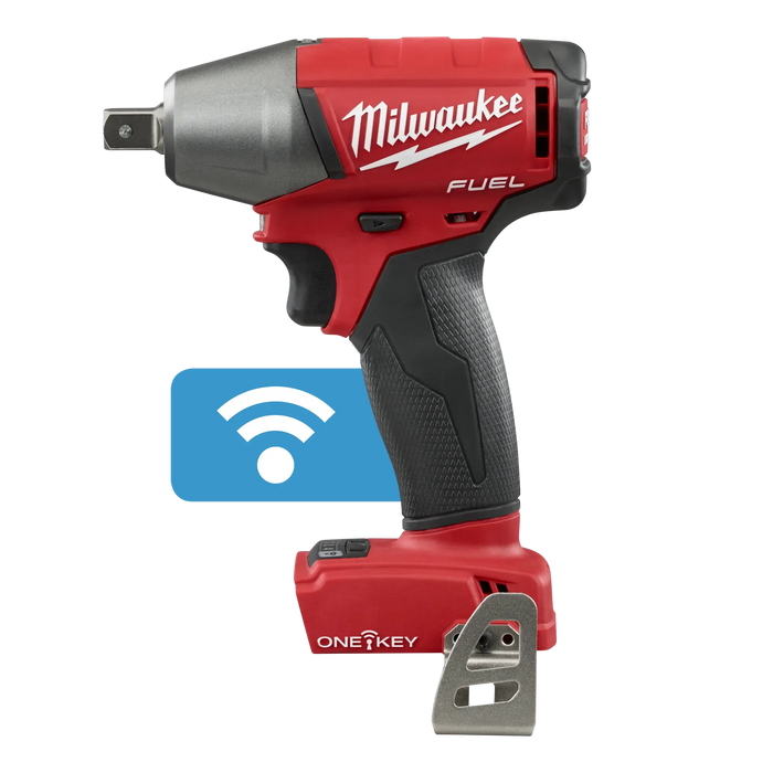 Milwaukee M18 FUEL ONE-KEY 18V Lithium-Ion Brushless Cordless 1/2 in. Impact Wrench w/ Pin Detent (Tool-Only)