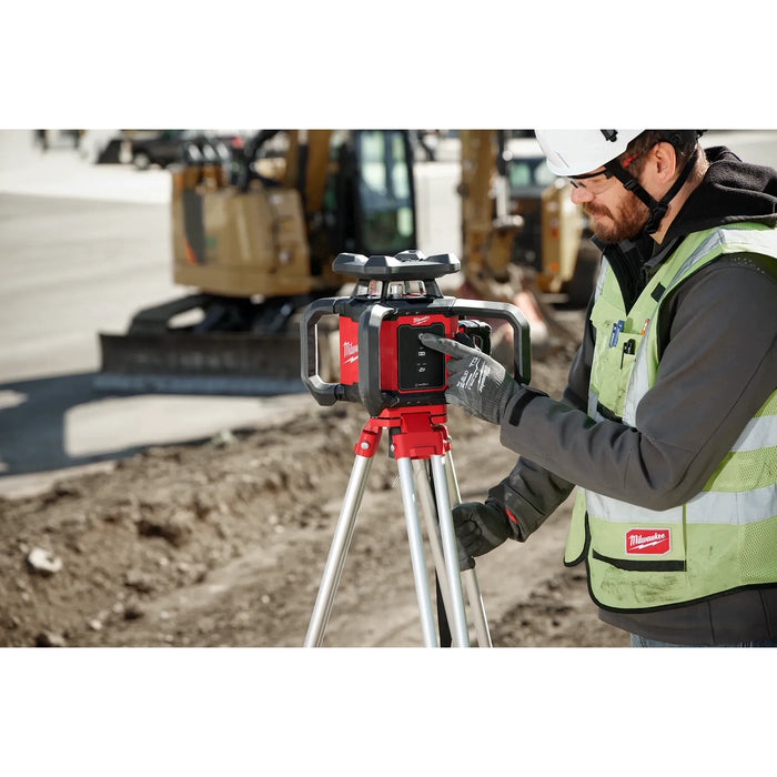 Milwaukee M18™ Red Exterior Rotary Laser Level Kit w/ Receiver