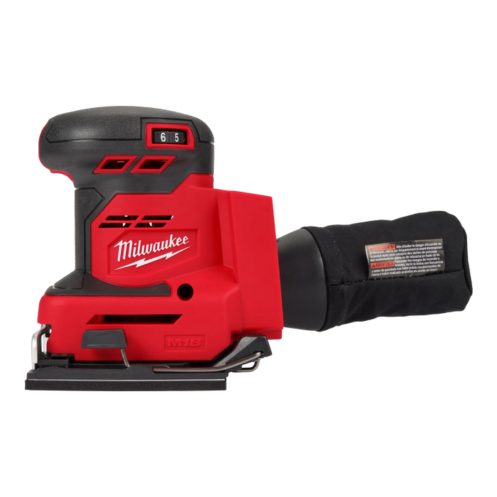 Milwaukee M18 18V Lithium-Ion Cordless 1/4 in. Sheet Sander (Tool-Only)