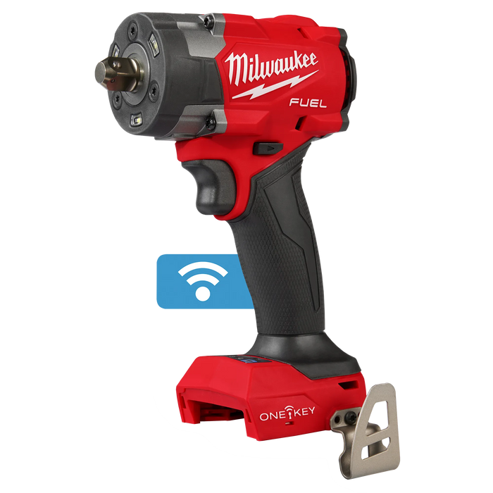 Milwaukee M18 FUEL™ 1/2" Controlled Torque Compact Impact Wrench w/ TORQUE-SENSE™, Pin Detent