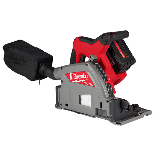 Milwaukee M18 FUEL 18V Lithium-Ion Brushless Cordless 6-1/2 in. Plunge Track Saw PACKOUT Kit with One 6.0 Ah Battery