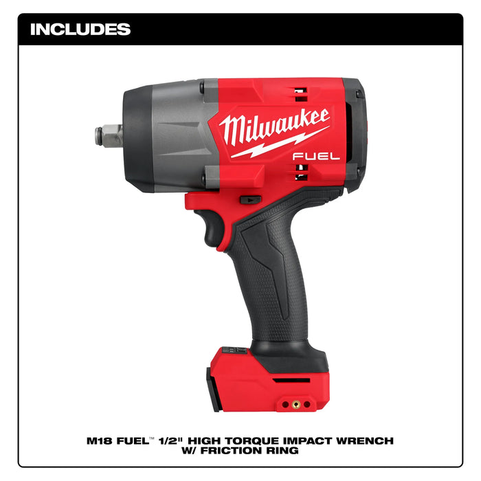 Milwaukee M18 FUEL 18V 1/2 in. Impact Wrench with Friction Ring (Tool-Only)