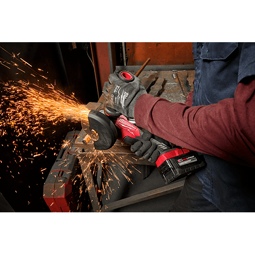 Milwaukee M18 FUEL 18V Lithium-Ion Brushless Cordless 4-1/2 in./5 in. Grinder w/Paddle Switch (Tool-Only)