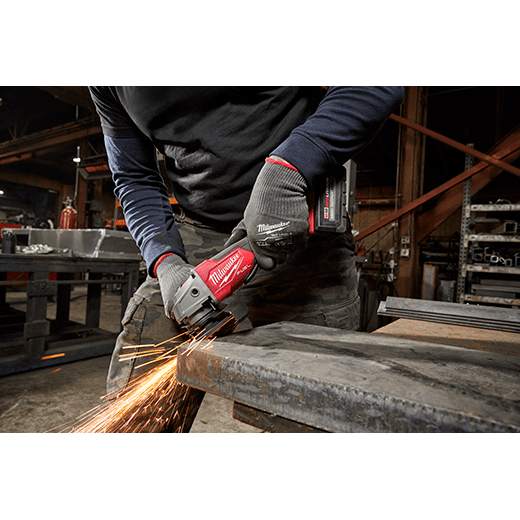 Milwaukee M18 FUEL 18V Lithium-Ion Brushless Cordless 4-1/2 in./5 in. Grinder w/Paddle Switch (Tool-Only)