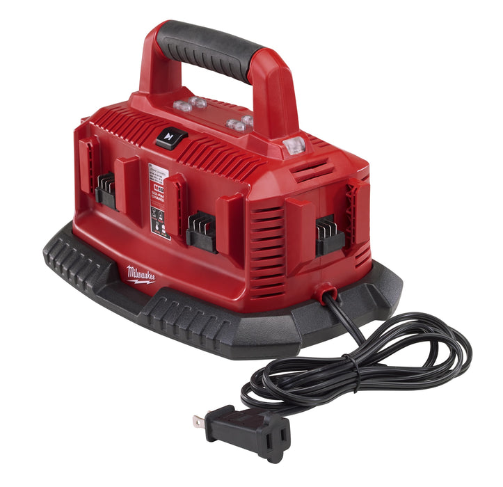 Milwaukee M18 18-Volt Lithium-Ion 6-Port Sequential Battery Charger